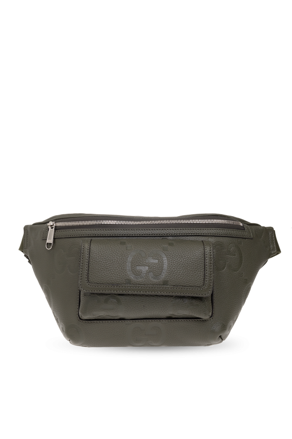 Gucci 绿色 Leather belt bag