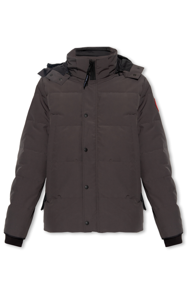 Canada Goose 灰色 ‘Wyndham’ down jacket