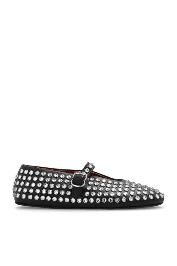 Alaïa 黑色 Leather ballet flats