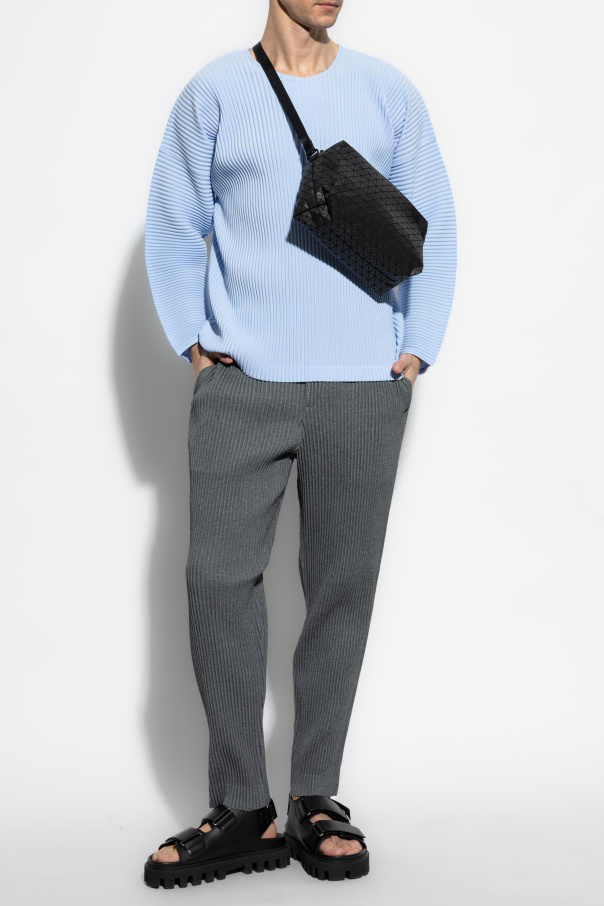Homme Plissé Issey Miyake 黑色 褶皱长裤