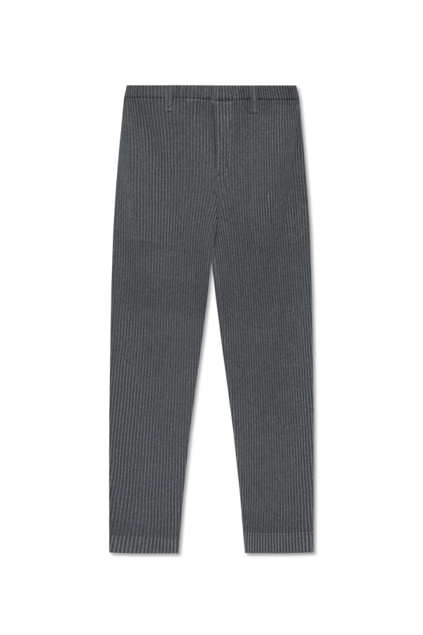 Homme Plissé Issey Miyake 黑色 褶皱长裤